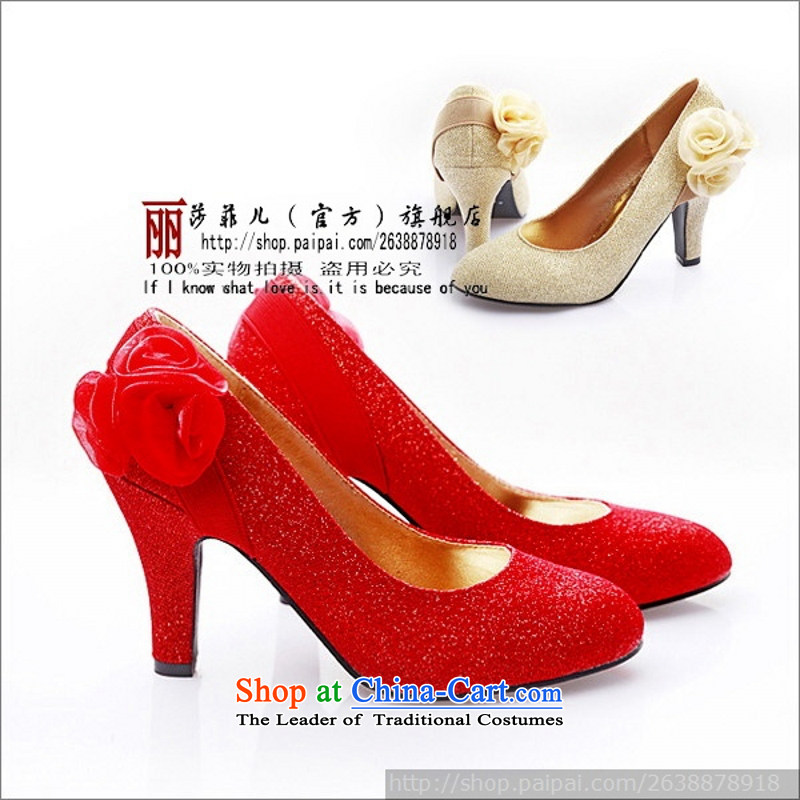 The new marriage shoes dress shoes red shoes shoes 961-5 marriage perfect form factor comfortable red 36, love so Peng (AIRANPENG) , , , shopping on the Internet