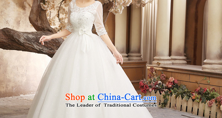 Talk to Her Wedding Dress 2015 new small trailing one field for cuff shoulder straps for larger video thin pregnant women wedding Korean Princess white L pictures on the yarn, prices, brand platters! The elections are supplied in the national character of distribution, so action, buy now enjoy more preferential! As soon as possible.