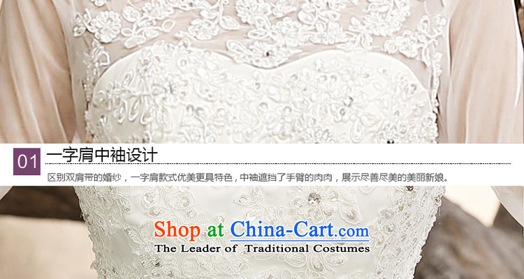Talk to Her Wedding Dress 2015 new small trailing one field for cuff shoulder straps for larger video thin pregnant women wedding Korean Princess white L pictures on the yarn, prices, brand platters! The elections are supplied in the national character of distribution, so action, buy now enjoy more preferential! As soon as possible.