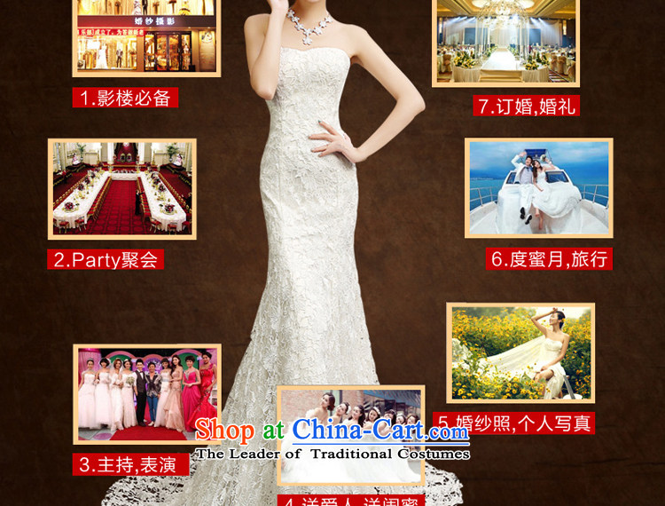 Talk to Her Wedding Dress 2015 new crowsfoot tail wedding wiping the chest straps Sau San Korean Princess Bride retro dress White M picture, prices, brand platters! The elections are supplied in the national character of distribution, so action, buy now enjoy more preferential! As soon as possible.