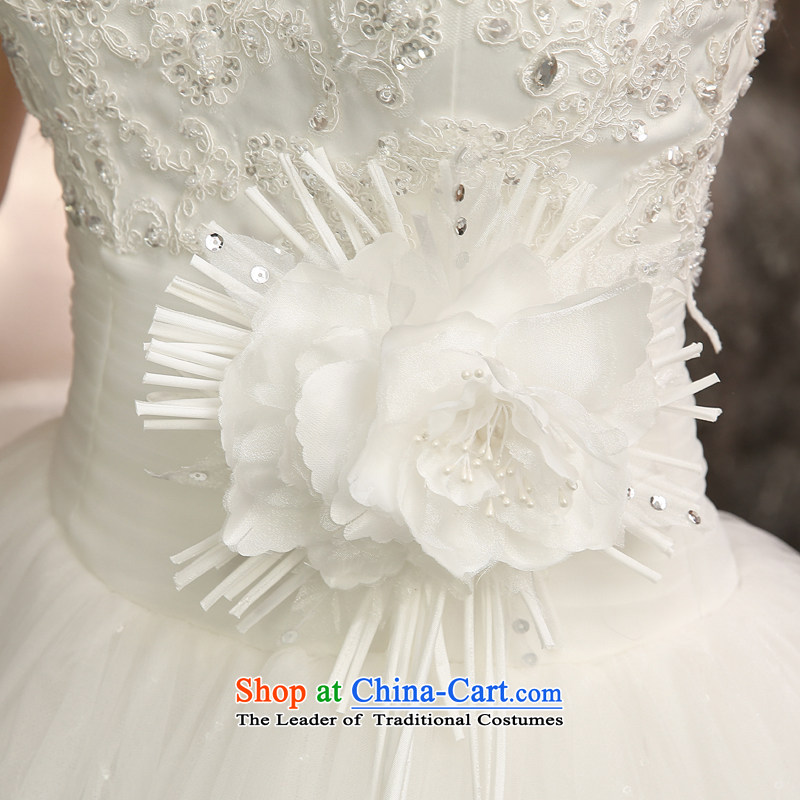 Talk to her wedding dresses new 2015 Palace large stylish retro marriages wedding video thin Princess Korea Sau San edition out of White XL, whisper to Madame shopping on the Internet has been pressed.