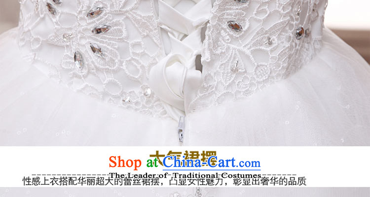 Talk to her wedding dresses new 2015 align to shoulder straps to align the Korean elegant large pregnant women bride wedding white picture, prices, XXXL brand platters! The elections are supplied in the national character of distribution, so action, buy now enjoy more preferential! As soon as possible.