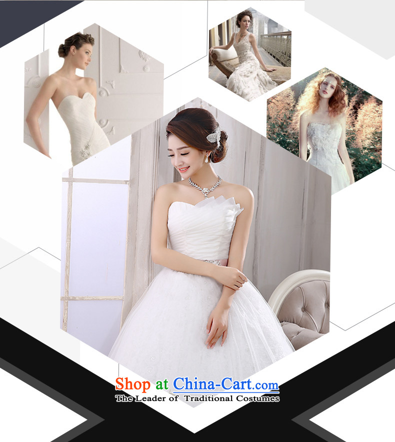 Rain-sang yi bride wedding dress 2015 new stylish and elegant minimalist chest princess align to bind with white wedding HS874 white S picture, prices, brand platters! The elections are supplied in the national character of distribution, so action, buy now enjoy more preferential! As soon as possible.