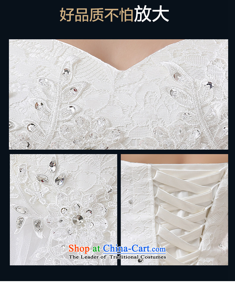 Rain-sang yi bride wedding dress 2015 new stylish lace wiping the chest to bind the princess elegant alignment with white wedding HS875 White XXL picture, prices, brand platters! The elections are supplied in the national character of distribution, so action, buy now enjoy more preferential! As soon as possible.