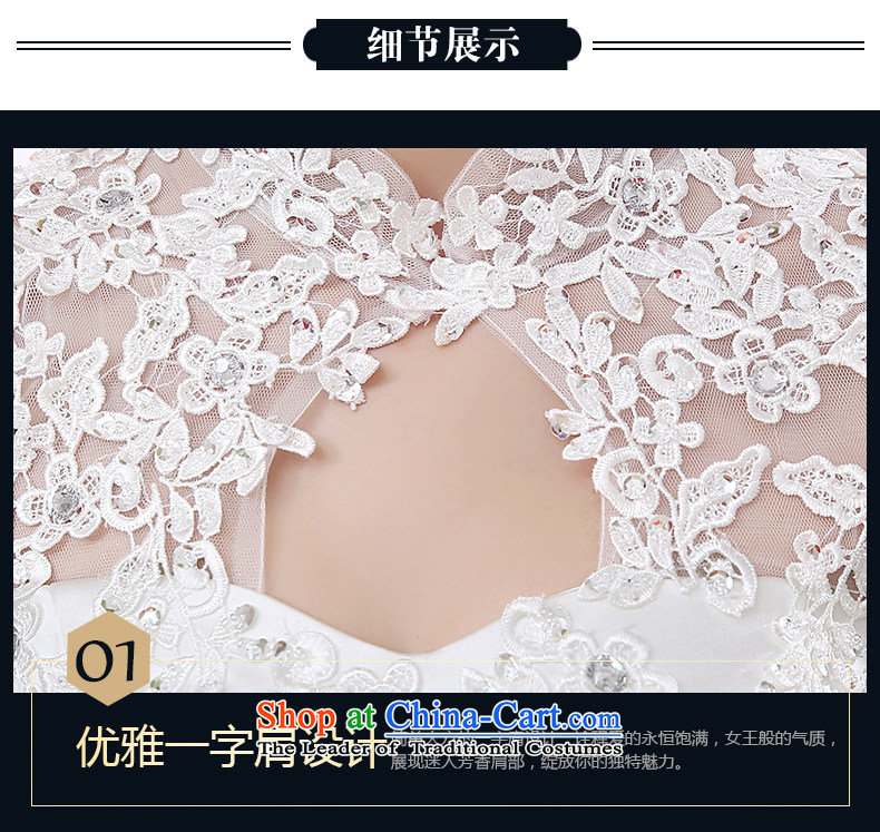 Rain-sang yi bride wedding dress 2015 new Korean style large diamond elegant align to bind with hanging also lace sexy white wedding HS877 white L picture, prices, brand platters! The elections are supplied in the national character of distribution, so action, buy now enjoy more preferential! As soon as possible.
