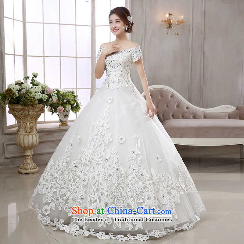 Rain-sang Yi marriages 2015 new high-end stylish Western wind fields shoulder Diamond Video thin white strap wedding HS880 white S, rain-sang Yi shopping on the Internet has been pressed.