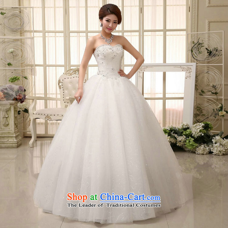 Naoji a 2014 women to align the new bride retro Korean light V-Neck wedding dress lace, White XL, naoji al00288 a , , , shopping on the Internet