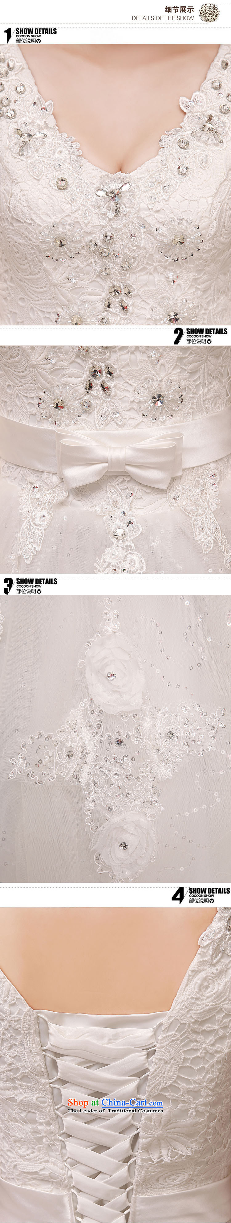 Yet, a high standard and style water-soluble lace booking drill and sexy shoulders V-Neck bride wedding dresses al00287 White M picture, prices, brand platters! The elections are supplied in the national character of distribution, so action, buy now enjoy more preferential! As soon as possible.