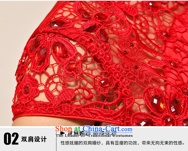 Yet, a new paragraph style qipao gown qipao red marriage short, bows Service Bridal al00257 RED M picture, prices, brand platters! The elections are supplied in the national character of distribution, so action, buy now enjoy more preferential! As soon as possible.
