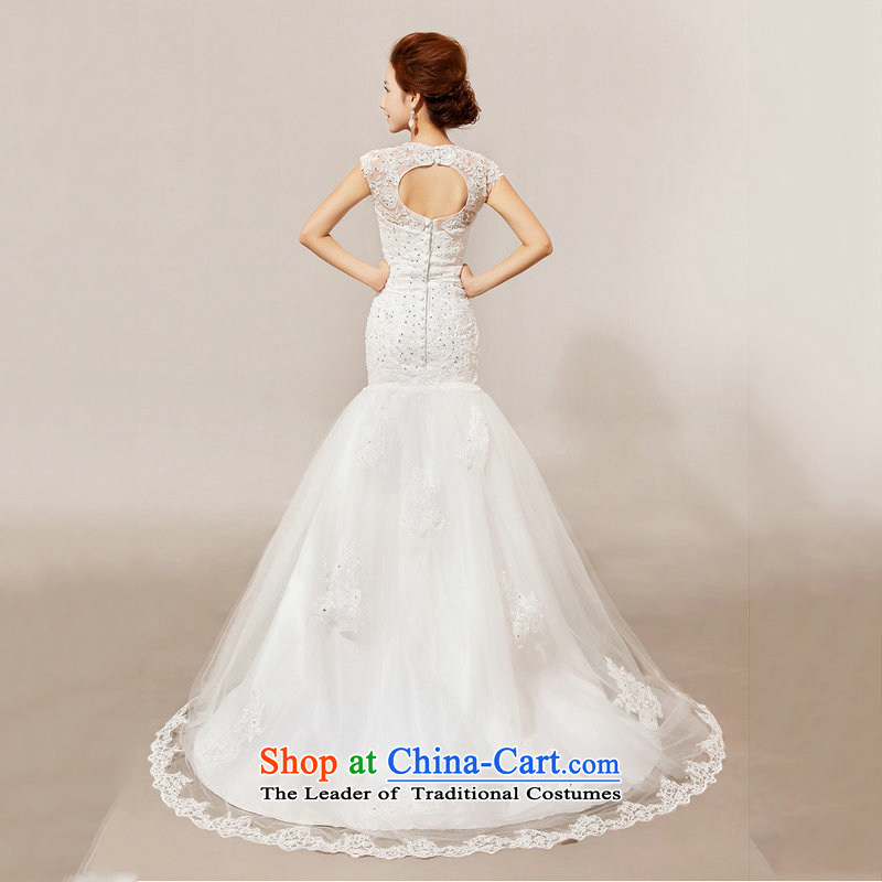 Naoji a 2014 new wedding tail winter wedding al00254 white s naoji a , , , shopping on the Internet