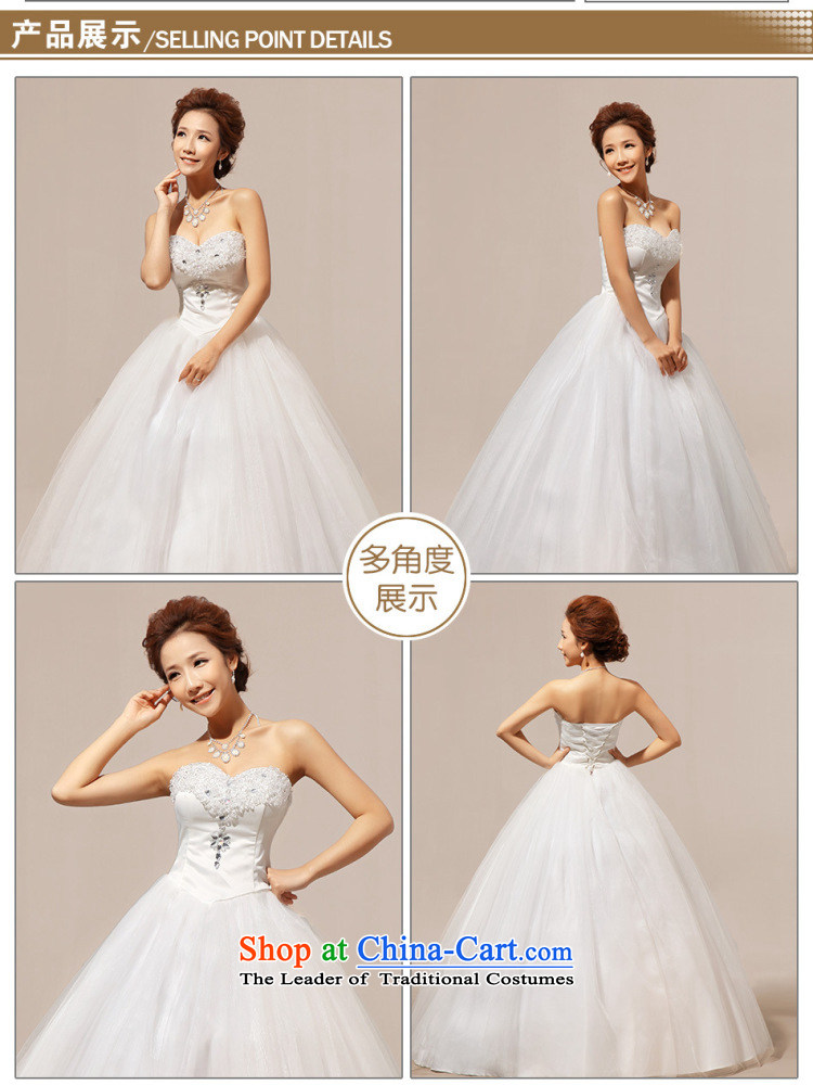 Naoji a 2014 new wedding anointed chest crystal Korean wedding dress al00332 White XL Photo, prices, brand platters! The elections are supplied in the national character of distribution, so action, buy now enjoy more preferential! As soon as possible.