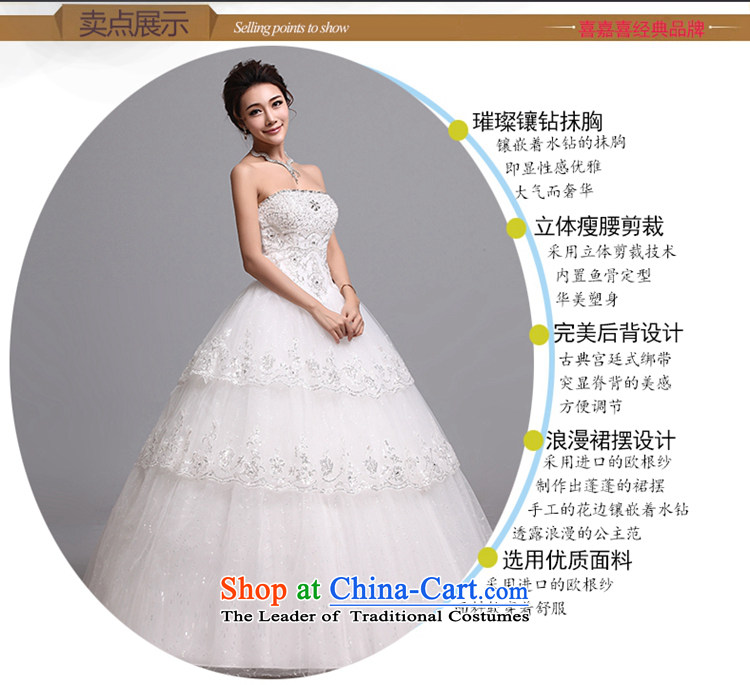 Hei Kaki wedding dresses 2015 new Korean wiping the chest to bind with marriages J006 White M wedding pictures, prices, brand platters! The elections are supplied in the national character of distribution, so action, buy now enjoy more preferential! As soon as possible.