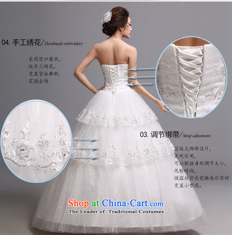 Hei Kaki wedding dresses 2015 new Korean wiping the chest to bind with marriages J006 White M wedding pictures, prices, brand platters! The elections are supplied in the national character of distribution, so action, buy now enjoy more preferential! As soon as possible.