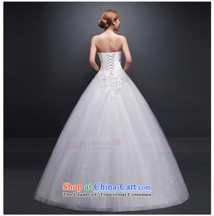 Hei Kaki wedding dresses new 2015 autumn and winter Korean Sau San video new thin and chest straps to wedding pictures, white L J017 price, brand platters! The elections are supplied in the national character of distribution, so action, buy now enjoy more preferential! As soon as possible.