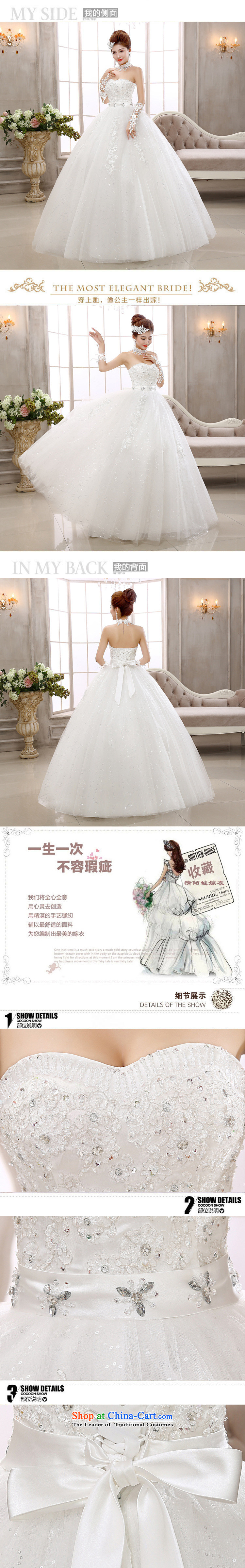 Naoji a 2014 new wedding dresses Top Loin of Korean lace anointed chest to graphics thin wedding al00305 White M picture, prices, brand platters! The elections are supplied in the national character of distribution, so action, buy now enjoy more preferential! As soon as possible.