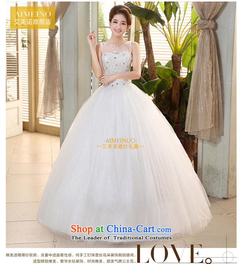 Hiv Miele wedding dresses 2015 new transparent gauze shoulders a field shoulder Korean lace wiping the chest straps to align the Sau San yarn H-75 white L picture, prices, brand platters! The elections are supplied in the national character of distribution, so action, buy now enjoy more preferential! As soon as possible.
