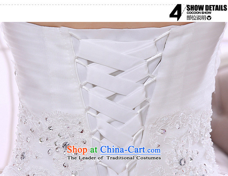Naoji a bride light white Korean version of V-neck in the spring to align the marriage straps wedding dresses al00304 White M picture, prices, brand platters! The elections are supplied in the national character of distribution, so action, buy now enjoy more preferential! As soon as possible.