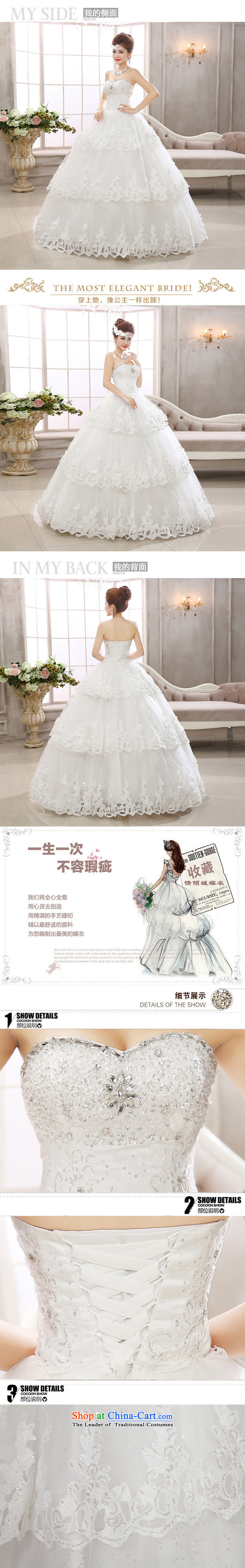 Yet, a new paragraph with chest water drilling nail pearl video thin car bone flower bride wedding dresses Ultra sparkling White XXL al00298 wedding pictures, prices, brand platters! The elections are supplied in the national character of distribution, so action, buy now enjoy more preferential! As soon as possible.