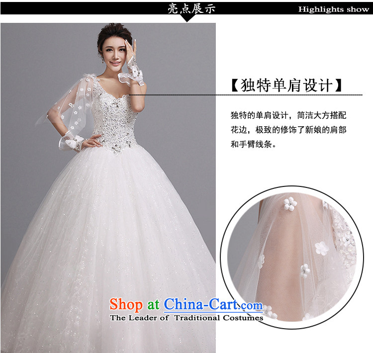 Hei Kaki wedding dresses 2015 autumn and winter new beaded shoulder straps to align marriages J001 wedding pictures, price XS white, brand platters! The elections are supplied in the national character of distribution, so action, buy now enjoy more preferential! As soon as possible.