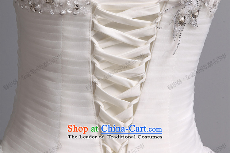 Hei Kaki wedding dresses 2015 autumn and winter new sexy to align the shoulder straps marriages stylish wedding J021 Korean White XXL picture, prices, brand platters! The elections are supplied in the national character of distribution, so action, buy now enjoy more preferential! As soon as possible.