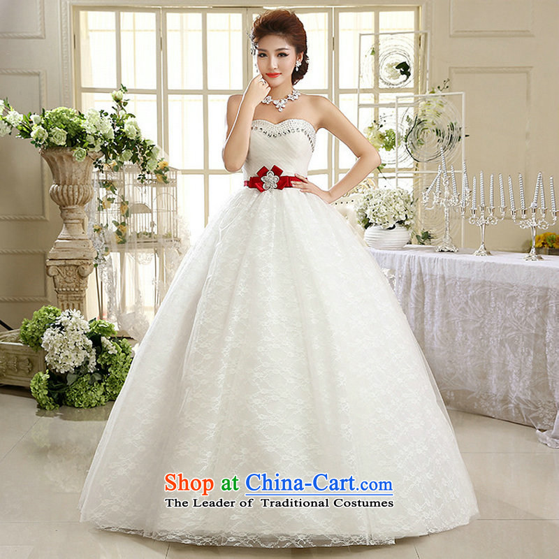 Naoji 2014 summer and fall of a new paragraph to erase breast height waist lace wedding luxury of diamond ornaments with white , yet al00313 pregnant women's shopping on the Internet has been pressed.