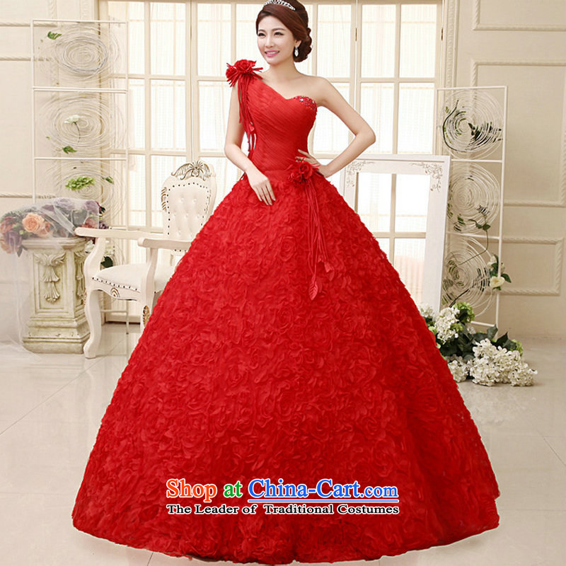 Naoji Korean brides a 2014 back straps then wedding dresses flowers new al00317 red s naoji a , , , shopping on the Internet