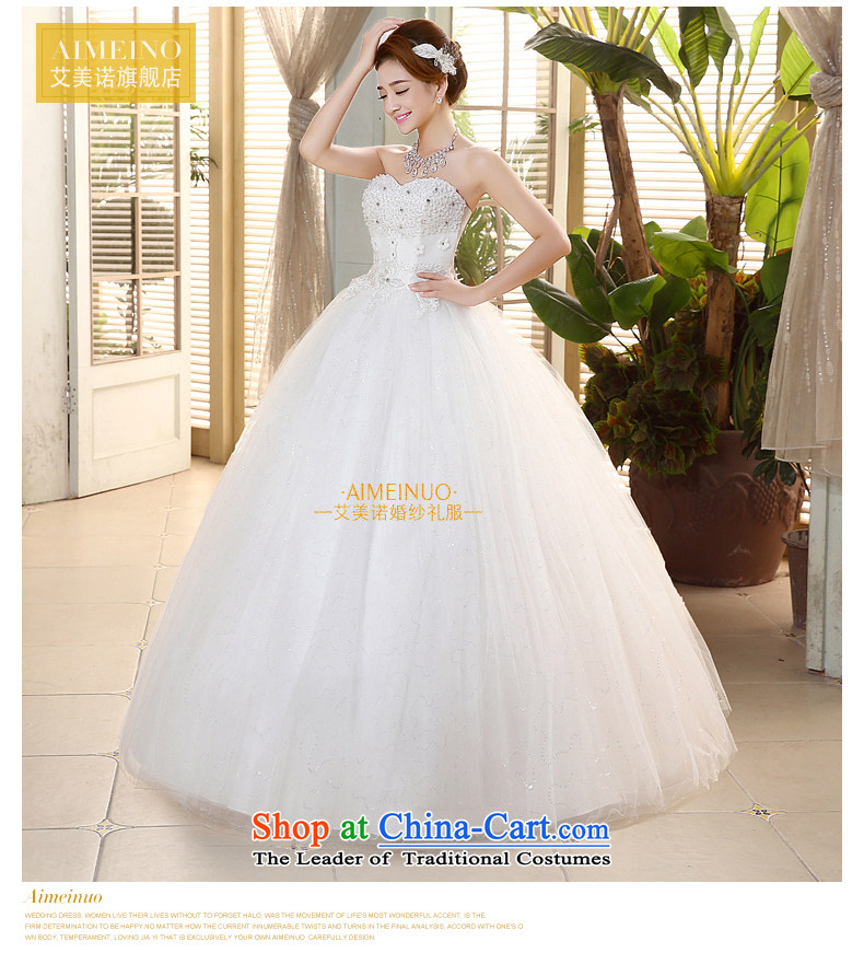 Hiv Miele wedding dresses 2015 new Korean diamond heart-shaped anointed chest lace PEARL FLOWER straps to align graphics Sau San thin H-73 White M picture, prices, brand platters! The elections are supplied in the national character of distribution, so action, buy now enjoy more preferential! As soon as possible.