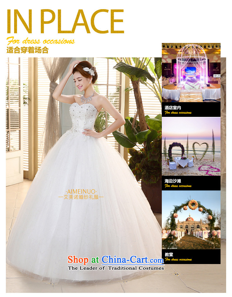 Hiv Miele wedding dresses 2015 new Korean diamond heart-shaped anointed chest lace PEARL FLOWER straps to align graphics Sau San thin H-73 White M picture, prices, brand platters! The elections are supplied in the national character of distribution, so action, buy now enjoy more preferential! As soon as possible.