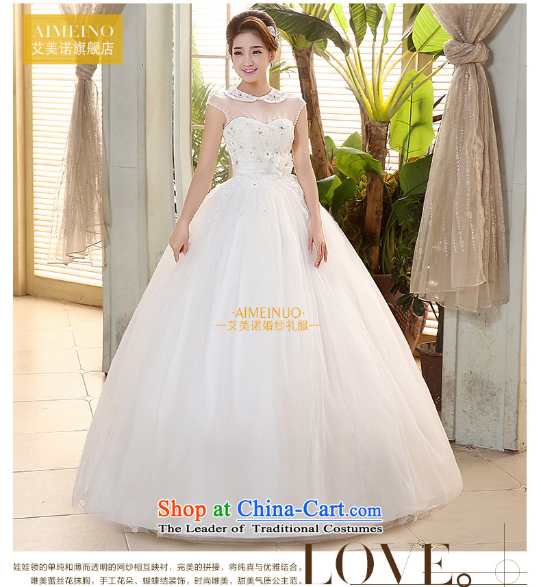 Hiv Miele wedding dresses 2015 new lace dolls collar gauze slotted shoulder Korean wiping the chest straps to align the Sau San yarn H-76 White XL Photo, prices, brand platters! The elections are supplied in the national character of distribution, so action, buy now enjoy more preferential! As soon as possible.