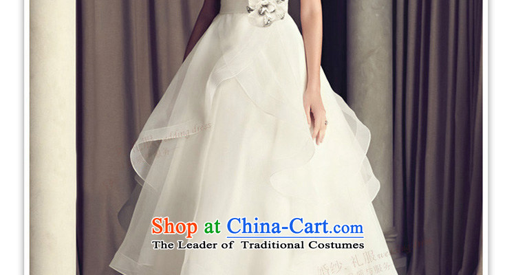 Talk to her  new 2015 wedding dresses western style high-end small trailing retro wiping the chest to bind with the white M picture, prices, brand platters! The elections are supplied in the national character of distribution, so action, buy now enjoy more preferential! As soon as possible.