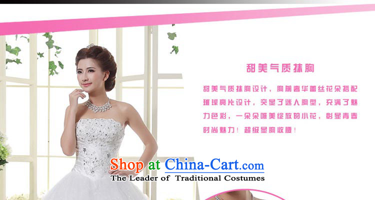 Talk to Her Wedding Dress 2015 new wiping the chest to marry the Princess Bride large elegant sweet Korean Bridal Suite white L picture, prices, brand platters! The elections are supplied in the national character of distribution, so action, buy now enjoy more preferential! As soon as possible.