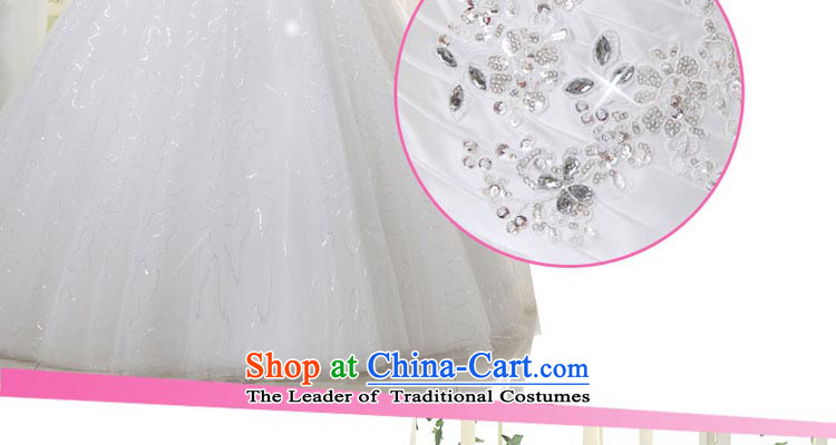 Talk to Her Wedding Dress 2015 new wiping the chest to marry the Princess Bride large elegant sweet Korean Bridal Suite white L picture, prices, brand platters! The elections are supplied in the national character of distribution, so action, buy now enjoy more preferential! As soon as possible.