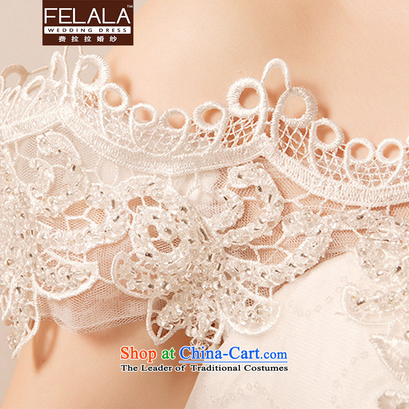 Ferrara New Word 2015 shoulder sweet elegant and chest straps diamond marriages wedding custom XL(2 feet 2 Ferrara wedding (FELALA) , , , shopping on the Internet