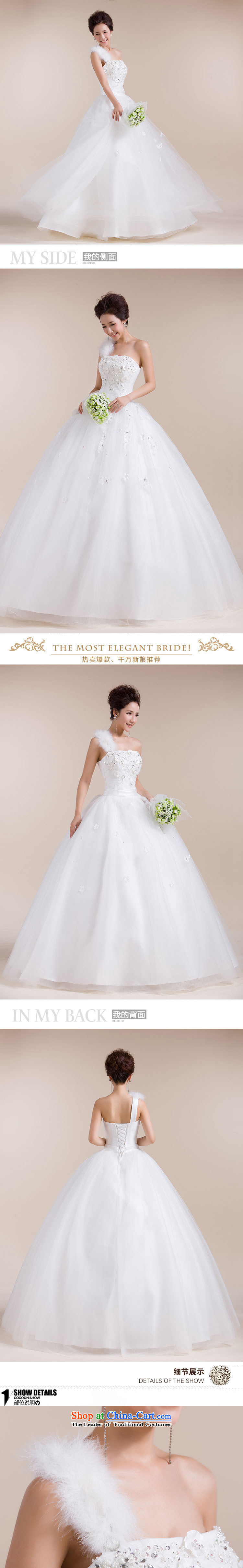 A wedding dresses naoji Korean wiping the chest straps tail strap sweet Beveled Shoulder shoulder XS1303 wedding pictures, price White XXL platters, brand! The elections are supplied in the national character of distribution, so action, buy now enjoy more preferential! As soon as possible.