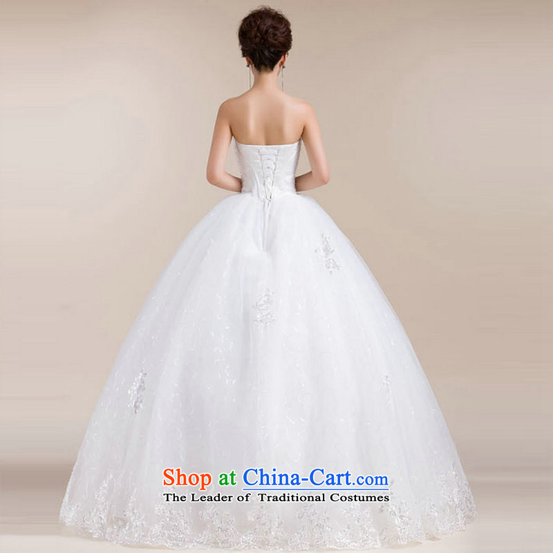 Yet, a wedding dress and bon bon long tail lights chest is a heart for marriages wedding dresses XS1306 white XXL, naoji a , , , shopping on the Internet
