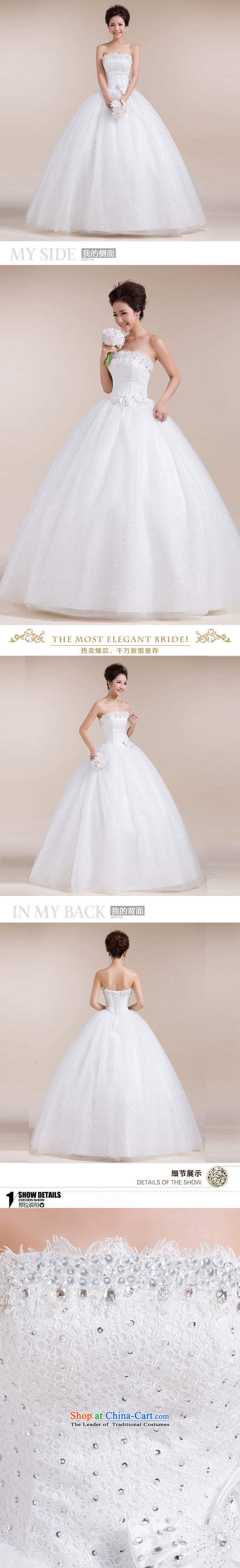 Yet, a chest bride wedding dresses to align the Korean version of the waist white marriage XS1309 wedding pictures, price white S platters, brand! The elections are supplied in the national character of distribution, so action, buy now enjoy more preferential! As soon as possible.