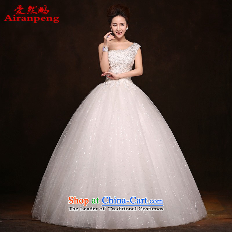 Love So Peng bride wedding dresses 2014 new Korean Edition click Align the shoulder to graphics thin diamond jewelry lace wedding customers to do not returning the size to love, so Peng (AIRANPENG) , , , shopping on the Internet