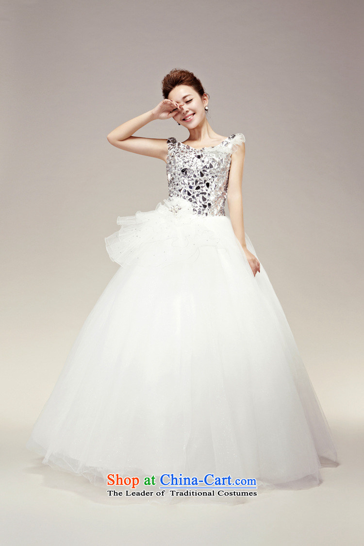 Yet, a new paragraph Korean shoulders with diamond Princess Bride wedding dresses to align bon bon skirt XS1310 wedding white L picture, prices, brand platters! The elections are supplied in the national character of distribution, so action, buy now enjoy more preferential! As soon as possible.