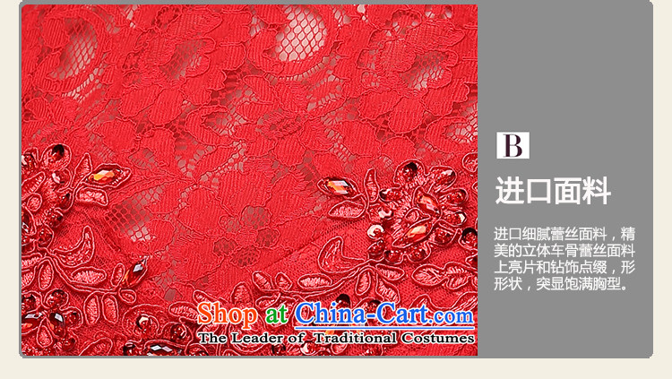 Ferrara 2015 new red bridesmaid bows services marriages Chinese improved Dress Short of Qipao XL(2 feet 2) Picture, prices, brand platters! The elections are supplied in the national character of distribution, so action, buy now enjoy more preferential! As soon as possible.