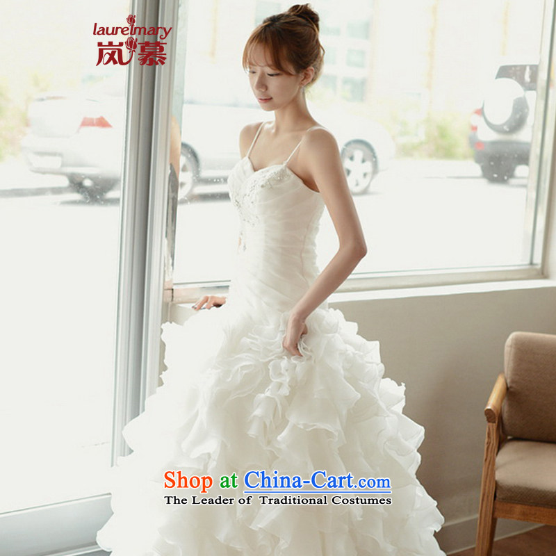 The sponsors of the 2015 New LAURELMARY) won the lifting strap is wiping the chest version manually Stitch pearl creases Foutune of a swing to align the edge of the volume skirt wedding pure white XL(B=95/W=79), included the , , , shopping on the Internet