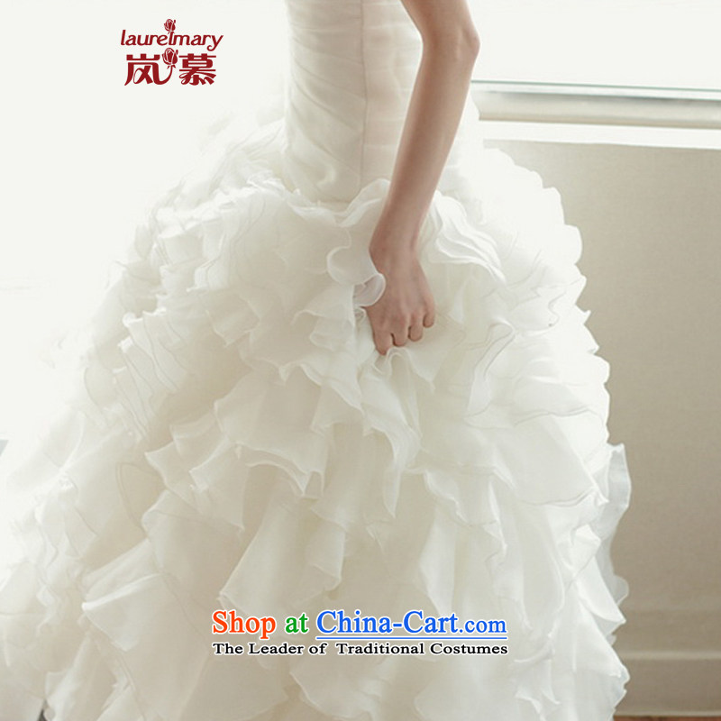 The sponsors of the 2015 New LAURELMARY) won the lifting strap is wiping the chest version manually Stitch pearl creases Foutune of a swing to align the edge of the volume skirt wedding pure white XL(B=95/W=79), included the , , , shopping on the Internet