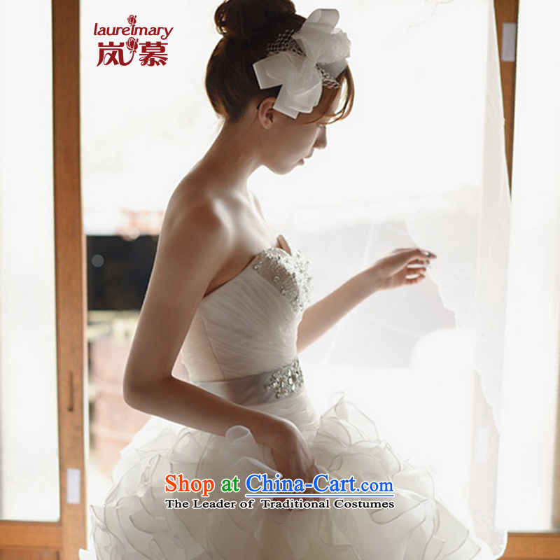 The sponsors of the 2015 New LAURELMARY, Korean antique chest and heart-shaped Stitch pearl Sau San Foutune of A swing gauze to align the edges wedding pure white Custom Size (please contact Customer Service), included the , , , shopping on the Internet