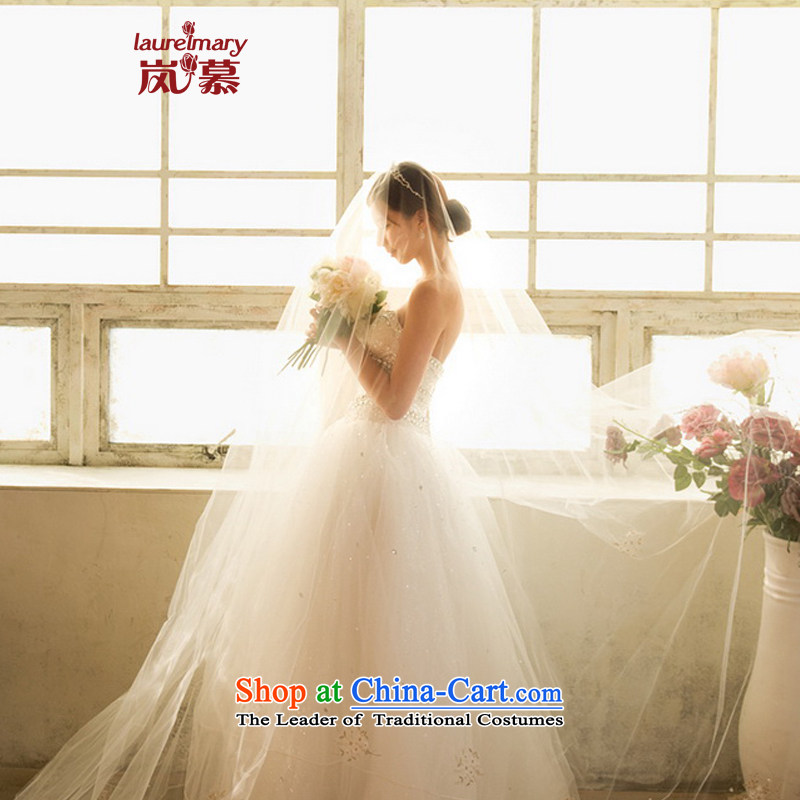 The sponsors of the 2015 New LAURELMARY, Korean romantic heart-shaped anointed chest manually beaded Foutune of video thin bon bon skirt to align the bride wedding ivory XL(B=95/W=79), included the , , , shopping on the Internet