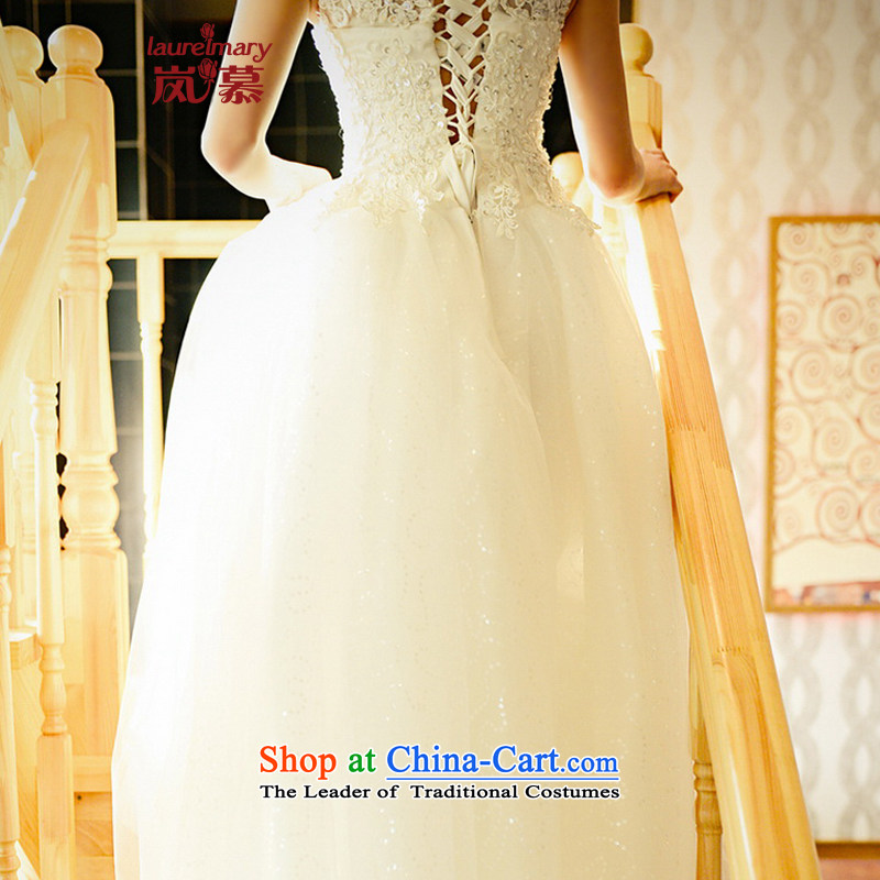 The sponsors of the 2014 New LAURELMARY, Korean fashion irrepressible shoulders lace Foutune of Sau San small to bind a swing alignment with bride wedding ivory Custom Size (please contact Customer Service), included the , , , shopping on the Internet