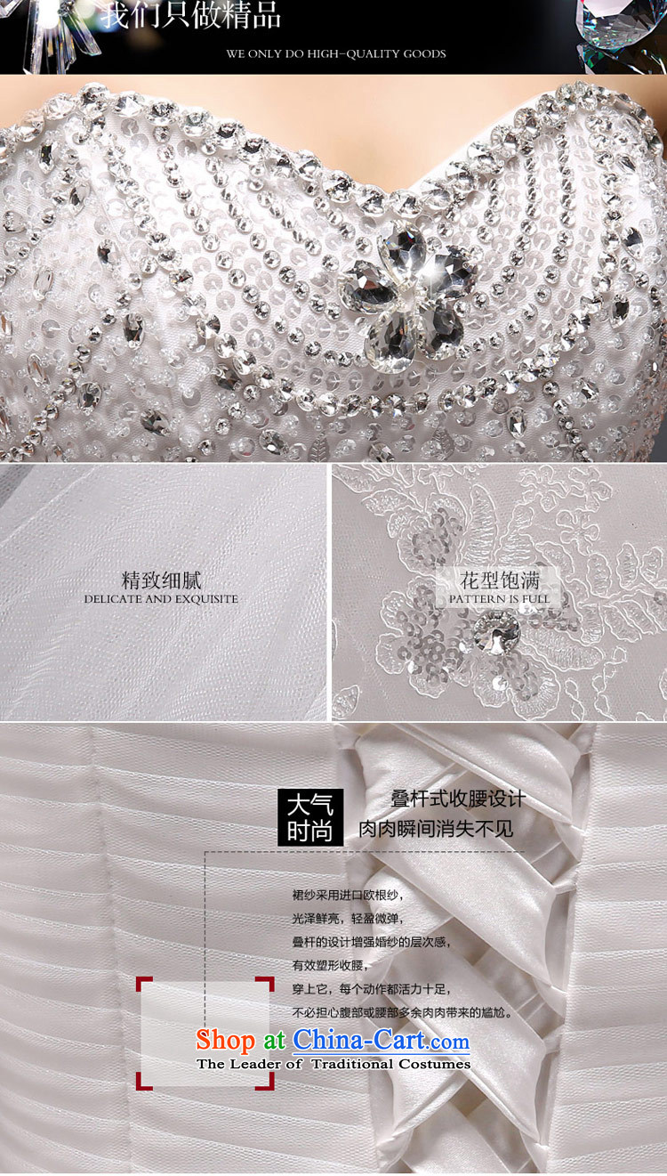 Love of the life of the new Korean 2015 diamond wiping the chest straps wedding retro sexy beauty wedding white picture, prices, S brand platters! The elections are supplied in the national character of distribution, so action, buy now enjoy more preferential! As soon as possible.