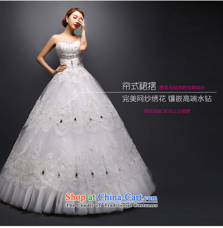 Love of the life of the new Korean version of 2015, Mary Magdalene Chest straps to align the bride winter wedding dresses and stylish graphics thin White XXL picture, prices, brand platters! The elections are supplied in the national character of distribution, so action, buy now enjoy more preferential! As soon as possible.