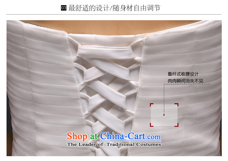 Love of the overcharged 2015 new stylish Korean heart-shaped anointed chest water drilling video thin wedding dresses tailored White XL Photo, prices, brand platters! The elections are supplied in the national character of distribution, so action, buy now enjoy more preferential! As soon as possible.