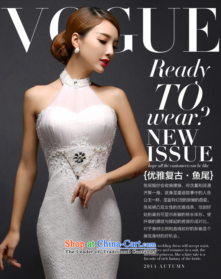 Love of the overcharged by 2015 new wedding dress Korean modern history hang tail wedding lace foutune straps crowsfoot White XL Photo Sau San, prices, brand platters! The elections are supplied in the national character of distribution, so action, buy now enjoy more preferential! As soon as possible.