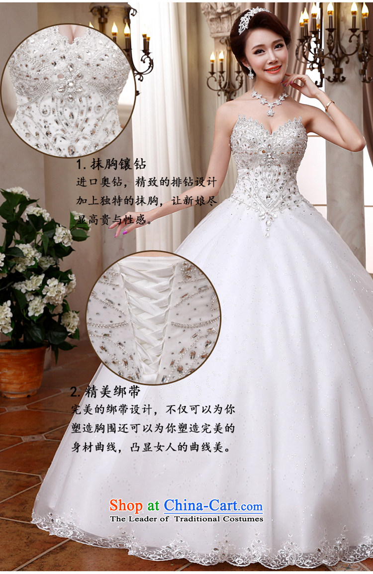 Hei Kaki wedding dresses 2015 new Korean anointed chest straps to align the Sau San Princess Bride wedding ivory XL Photo, prices, brand platters! The elections are supplied in the national character of distribution, so action, buy now enjoy more preferential! As soon as possible.