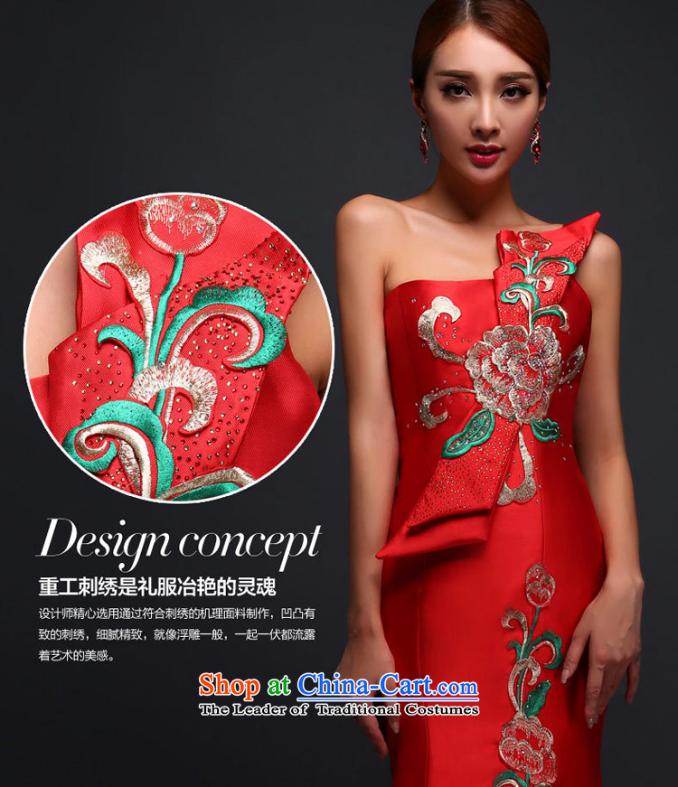 Love of the overcharged by 2015 new bride bows to retro embroidery on chip drag crowsfoot Sau San Mei dress upscale long wedding dress evening dresses wedding red tailor-made exclusively any pictures, prices, brand platters! The elections are supplied in the national character of distribution, so action, buy now enjoy more preferential! As soon as possible.